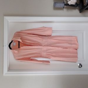 Gretchen Scott Designs Peach Midi Dress
